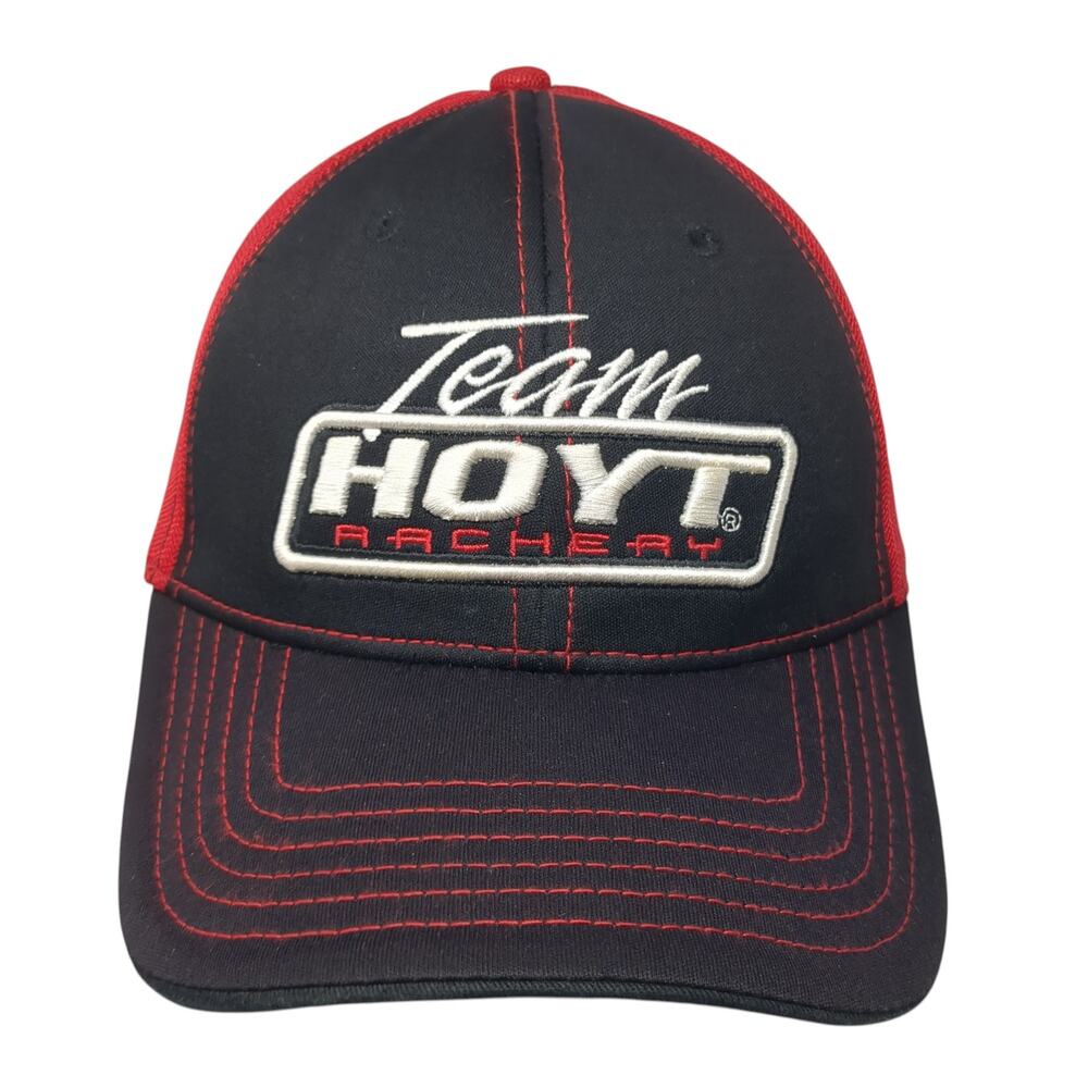 Team Hoyt Archery Strapback Hat Multicolor One Size Embroidered 6 Panel
